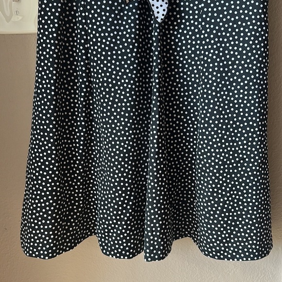 24TH & OCEAN Polka Dot Tie Front One Piece Swimsuit - Picture 4 of 7